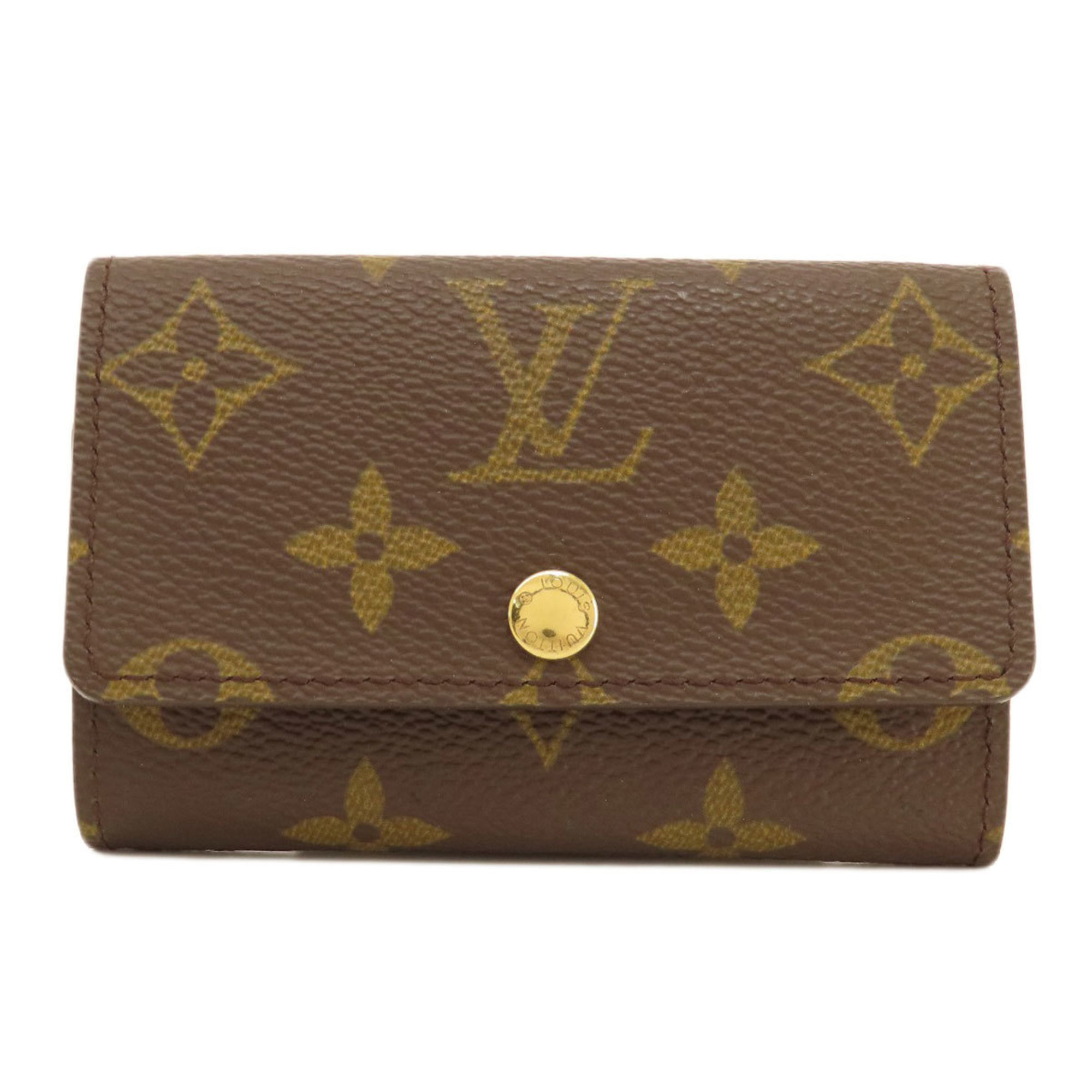 Louis Vuitton M62630 Multicle 6 Monogram Key Case Canvas Women’s